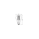 LEDVANCE LED bulb SUP A60 13.8W/100W E27 2700K 1521lm Dim 15Y clear