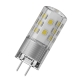 LEDVANCE LED capsule PARATHOM 4W/40W GY6.35 2700K 470lm NonDim 15Y clear