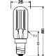 LEDVANCE LED filam.t-lamp T26 4.2W/40W E14 2700K 470lm/300° NonDim 15Y clear