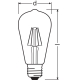 LEDVANCE LED filament bulb 1906 ST64 6.5W/55W E27 2400K 725lm Dim 15Y gold