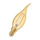 LEDVANCE LED filament candle 1906 B35 2.5W/22W E14 2400K 220lm NonDim 15Y gold