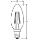 LEDVANCE LED filament candle 1906 B35 4W/35W E14 2400K 410lm NonDim 15Y gold