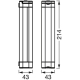 LEDVANCE LED LINEAR TASKLIGHT 6.9W 400lm/865 IP54; white