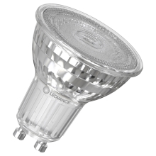 LEDVANCE LED reflector PFM PAR16 6.9W/80W GU10 2700K 575lm/36° NonDim 15Y glass