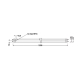 LEDVANCE LED tube EXT P T8 1.5m 23W/58W G13 3700lm/840 50Y Dim