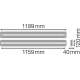 LEDVANCE light cabinet LED LN.IndiviLED.D/I 42W 4650lm/830 IP20 50Y