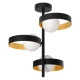 LEDVANCE light ceiling lamps. DECOR.MEMPHIS.C 3xG9 ; black/gold