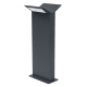 LEDVANCE light column LED EnduraS Bat 9.5W 580lm/830 50cm IP44 dark gray