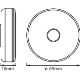 LEDVANCE light fixture LED DOT-IT.TOUCH.SLIM 0.45W 32lm/840/120 ° IP20; white