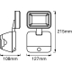 LEDVANCE light.flood.LED BATTERY.SPOT.SINGLE 4W 260lm/840 IP54; white