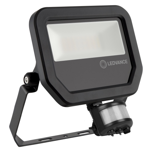 LEDVANCE light.flood.LED FLOODLIGHT.PFM 20W 2200lm/830 IP65 70Y; black sensor