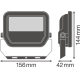 LEDVANCE light.flood.LED FLOODLIGHT.PFM 20W 2200lm/830 IP65 70Y; white