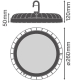 LEDVANCE light.highbay.LED HIGHB.COMP.V 166W 20000lm/840/110° IP65 50Y ;