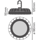 LEDVANCE light.highbay.LED HIGHB.COMP.V 83W 10000lm/865/110° IP65 50Y ;