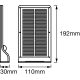 LEDVANCE light.torch.LED DOORLED.SOLAR 3W 320lm/840 PIR; silver