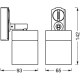 LEDVANCE light tracklight. TL.SPOT max.35W GU10 IP20; gold/white