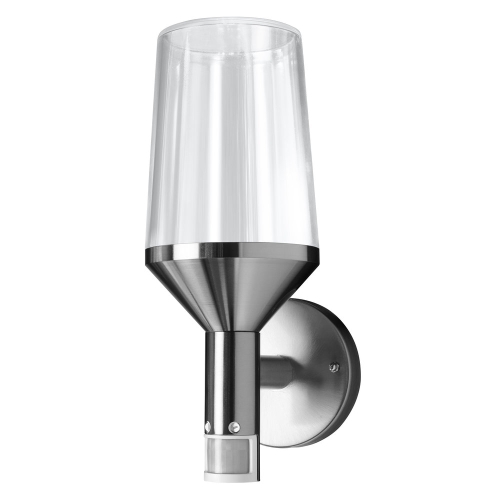 LEDVANCE light wall lamps. EnduraC Calice 1xE27 IP44 sensor stainless