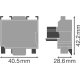 LEDVANCE lighting accessories for TruSys lines. connector 5x2.5