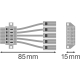 LEDVANCE lighting accessories for TruSys PFM lines, 5-pin connector.