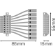 LEDVANCE lighting accessories for TruSys PFM lines, 8-pin connector.