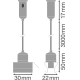 LEDVANCE lighting accessories. TruSys. hinge. set. pack. 2 pcs