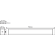 LEDVANCE linear light LED CABINET.SLIM 10W 470lm/830 IP20 30Y; white 50cm