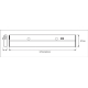 LEDVANCE linear light LED LINEAR.FLAT.ECO 6W 300m/830 IP20 20Y ;370mm