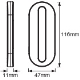 LEDVANCE linear light LED LINEAR.MOBILE.IR.USB 0.5W 20lm/840/105 ° IP20; white