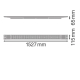 LEDVANCE linear light LED LOWBAY.FLEX 105W 16800lm/840 IP23 100Y ;1527mm