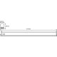 LEDVANCE linear light LED Switch.Batten 4W 450lm/840/140° IP20 ;313mm