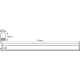 LEDVANCE linear light LED Switch.Batten 8W 900lm/830/140° IP20 ;573mm