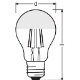 LEDVANCE PFM bulb.filam. A60 6.5W/50W E27 2700K 650lm 15Y ; silver top.