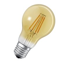 LEDVANCE SMART+ filam.bulb A60 6W/53W E27 2400K 680lm Dim 15Y gold WIFI