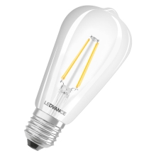 LEDVANCE SMART+ filam.bulb ST60 6W/60W E27 2700K 806lm Dim 15Y WIFI