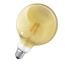 LEDVANCE SMART+ filam.globe G125 6W/53W E27 2400K 680lm Dim 15Y golden ZB