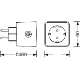 LEDVANCE SMART+ socket+night lighting 220-240V BT