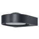 LEDVANCE SMART+ wall light LED SwingRoundW 6.7W 420lm/30-6500K IP44 black WIFI