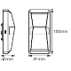 LEDVANCE wall light LED Endura 10W 1000lm/840/50 ° IP55; gray