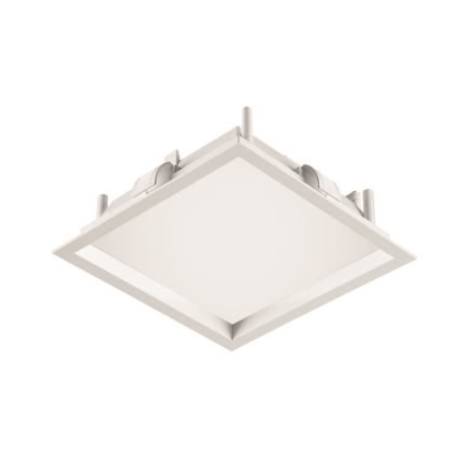 LENA.LIGHTING downlight LED SQ160 2300lm/830 IP44/20 square 158x158mm;