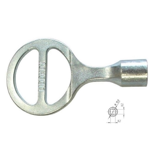 LIDOK key 01.037 4-edge 8.2x8.2