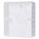 LK 80R/1 - Junction box, color super white/RAL9003, package - 10/160 pcs