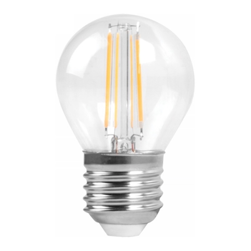 MEGAMAN LED filament lamp P45 4.8W/40W E14 2700K 470lm NonDim 15Y-LG9604CS