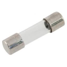 METRODIS fuse. glass T 6.3A 20X5mm blister-5 pcs