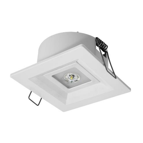 MODES emergency lighting LED LOVATO-P 1x3W SA/1h. IP20 floor; U-Univ. optics