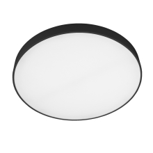 MODUS ceiling light LED EXAL 28W 3550lm/840, prism-opal cover, black, ND NZ