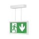 MODUS emergency lighting LED INFINITY-II AL 1x1W SE/SA/1h. IP40 hinge; white