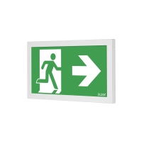 MODUS emergency lighting LED INFINITY-II BW 1x2W SE/SA/1h. IP41 wall; white