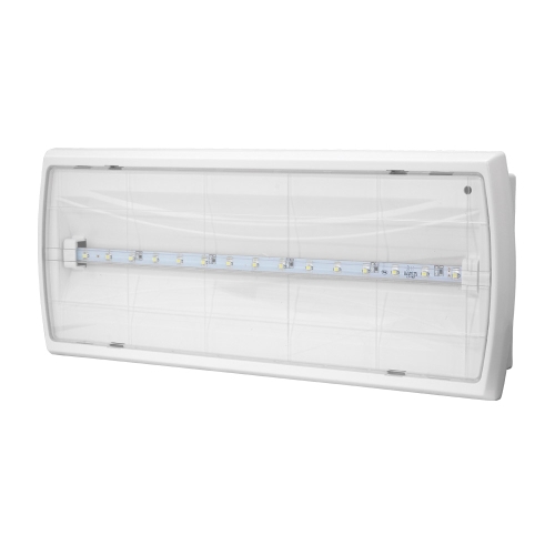 MODUS emergency lighting LED TIGER 1x1W SA/1h. IP22 attachment/floor; opal