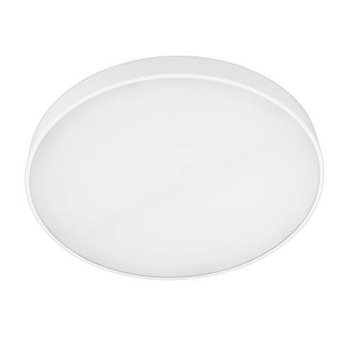 MODUS EXAL8000, circle 800mm, LED 830, opal cover, recessed, white, DALI