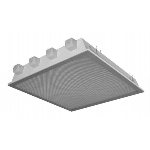 MODUS I 2x36 W with prismatic PET, IP40, cover, 600